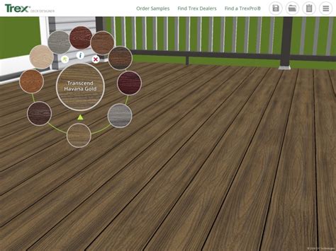 ‎trex Deck Designer App Plan And Create Your Trex Dream Deck And