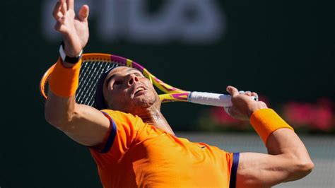 Masters Indian Wells Rafa Nadal Entra En Octavos De Final Despegando