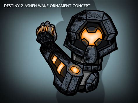 Artstation Destiny 2 Ashen Wake Titan Arm Exotic Ornament Concept