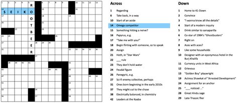 The Berkeley Crossword Solver The Ai Page