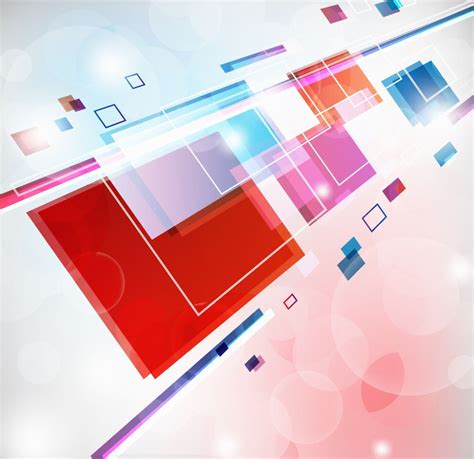 Abstract Square Colorful Background Free Vector Graphics All Free