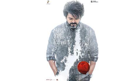 Thalapathy Vijay Unveils Intense Look In ‘leo Poster Telangana Today