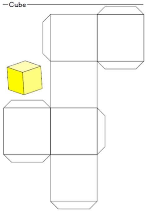 Cube Nets Aiming High Teacher Network