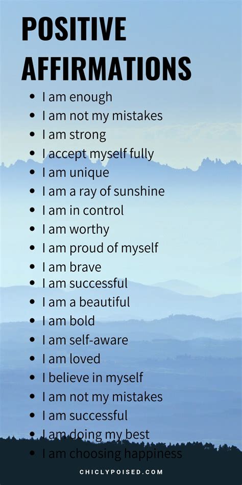 Positive Affirmation Quotes MyFitnessPal