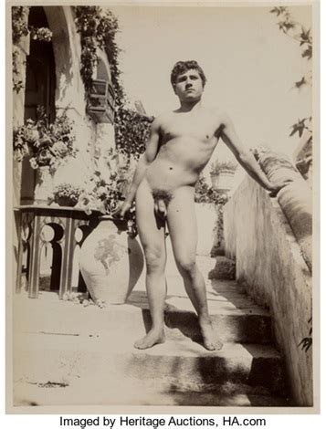 En Plein Air Nude Studies four photographs von Guglielmo von Plüschow