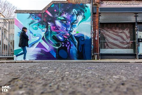 Mr Cenz London Uk 2017 Street Wall Art London Artist East