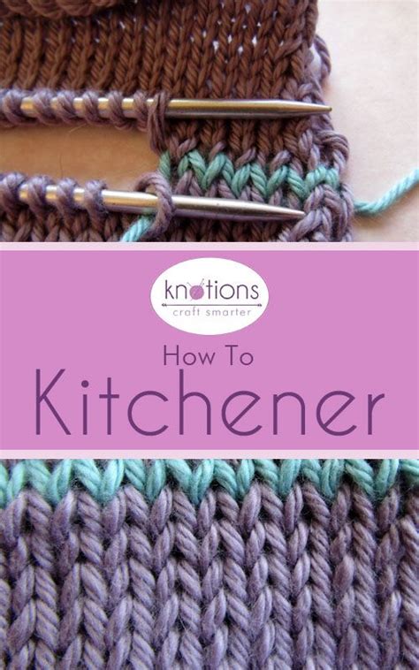 Unlimited basic patterns premium tools knit club forum subscribe today see why thousands of knitters have joined the knit it now. Kitchener: How to graft two ends | Knitting kits, Knitting ...