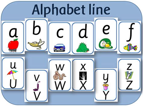 Lower case letters are all . Alphabet line / frieze for display with lower and upper ...
