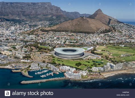 Aerial View Cape Town Western Cape South Africa Africa