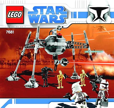Lego 7681 Star Wars Separatist Spider Droid