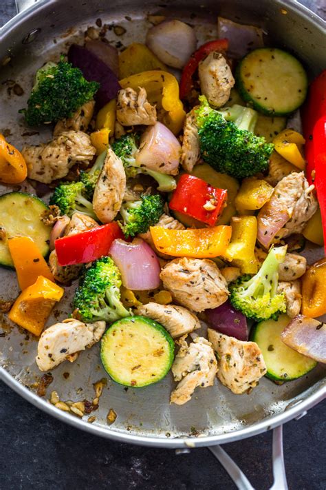 Quick Healthy 15 Minute Stir Fry Chicken And Veggies Gimme Delicious