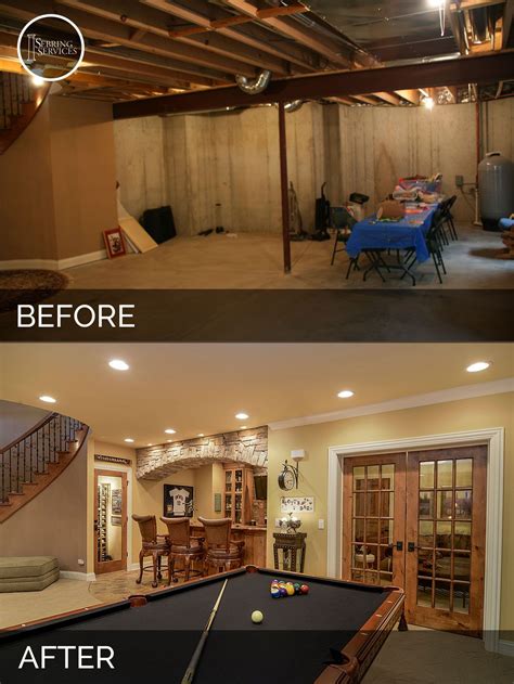 I realize my after photos could very well be someone else's before photos (and they'll eventually be our before photos when we do a full basement remodel), but i'm still it was my very first plumbing project. Brian & Danica's Basement Before & After Pictures ...