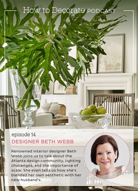 Podcast Episode 14 Interior Designer Beth Webb How To
