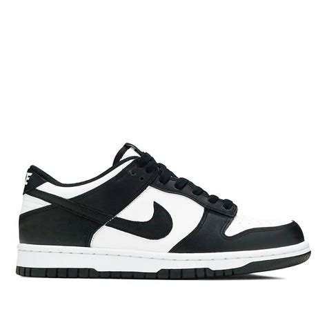 Nike Dunk Low Retro White Black Panda Gs Sneakermode