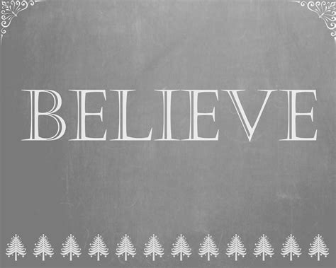 Believe Printable ⋆ That One Mom