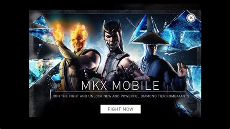 Mkx Mobile 19 Update Diamond Characters Youtube