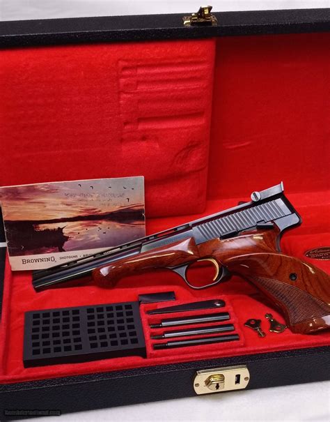 Browning Belgian Medalist ~ Beautiful 22lr Long Rifle Target Pistol