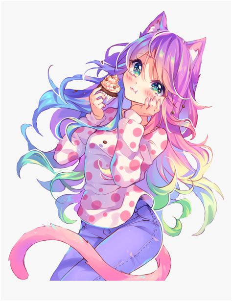 Cute Kawaii Hyannanatsu Neko Animeart Anime Art Cute Kawaii Anime Hd Png Download