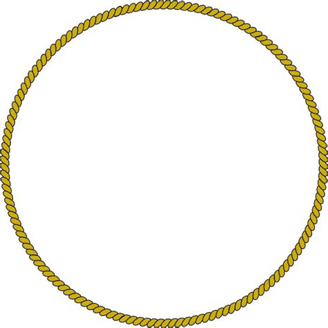 Oval Rope Clip Art