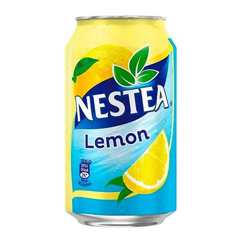 Nestea Lemon Iced Tea Drink 330ml Can Eu