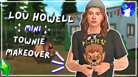 Lou Howell Mini Townie Makeover The Sims 4 Create A Sim Maxis Match