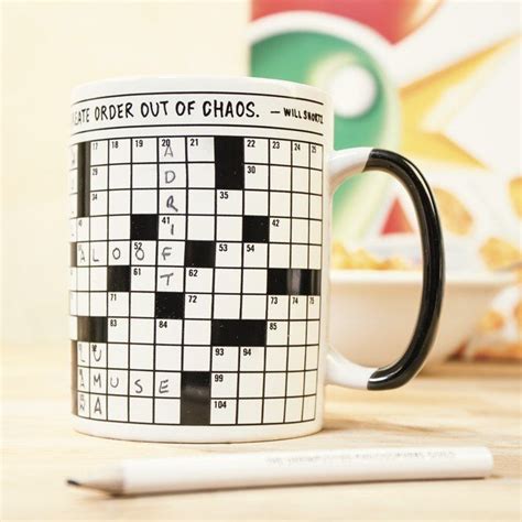 Crossword Puzzle Mug Firebox Pickture
