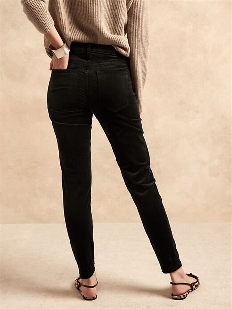 Mid Rise Skinny Stretch Corduroy Pant Banana Republic