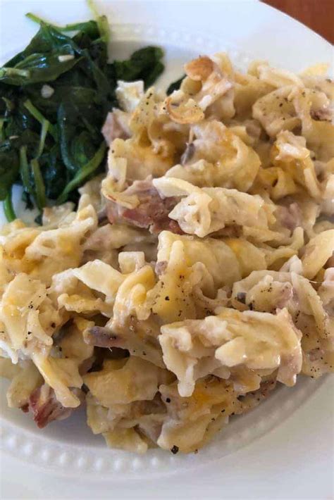 Old Fashioned Tuna Noodle Casserole Pantry Meal