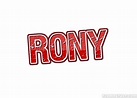Rony Logo | Free Name Design Tool from Flaming Text