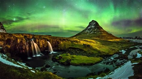 Northern Lights Visible In Iceland