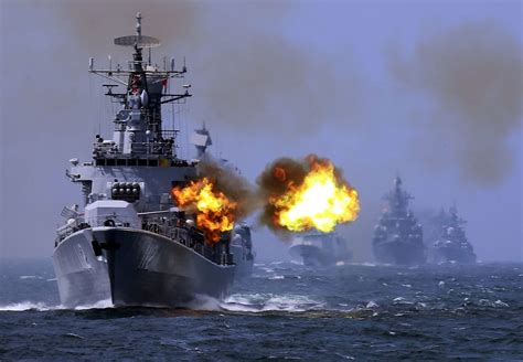 Tentera China Adakan Latihan Di Laut China Selatan Cabar Hms Queen