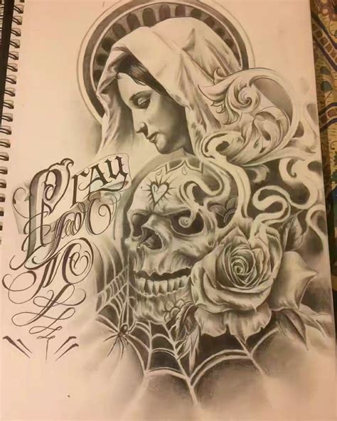 Pin By On Psichotic Chicano Art Tattoos