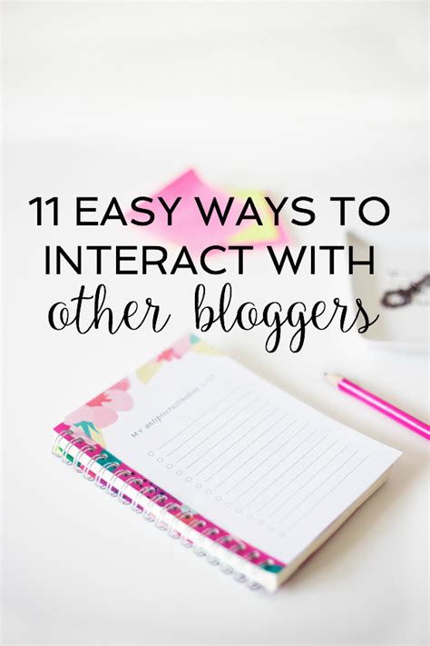 11 easy ways to interact with other bloggers business blog blog marketing blog planning