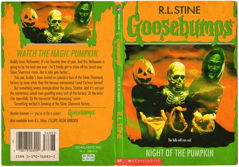 The Horrors Of Halloween Goosebumps Halloween Horror Book Covers