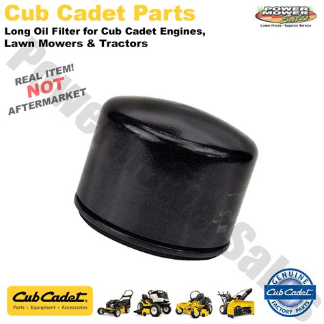 951 11501 951 15362 Long Oil Filter For Cub Cadet Engines Lawn Mowers