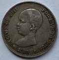 1889 Spain Alfonso XIII Silver 5 Pesetas - M J Hughes Coins