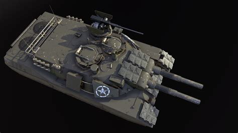 Mbt 70 Xm70a3 Battle Tank Concept — Polycount 872