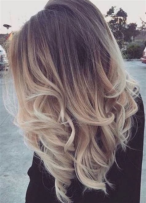 Loving This Ashy Balayage With A Deep Root Fading To An Icy Neutral Blonde Ombre Hair Blonde
