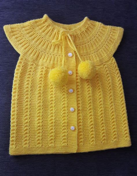 2 Yaş için Çocuk Yeleği Yapılışı Baby knitting patterns Bebek yelek