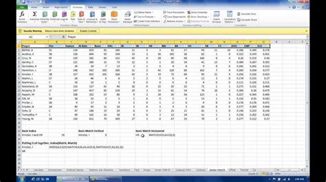If you can, run it by your colleagues. Excel - Driving Productivity with Advanced Formulas - YouTube