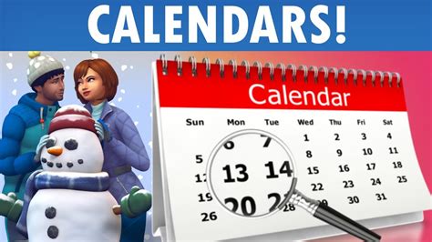 Calendar System The Sims 4 Seasons Youtube