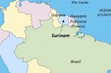 ¿Dónde queda Surinam en el mapa? Población y qué idioma hablan | MARCA ...