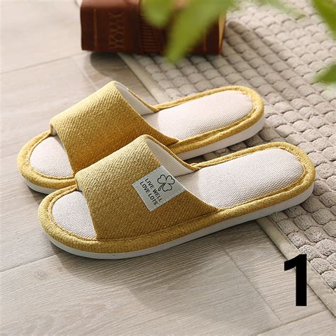 Japanese Linen Slippers House Slippers Summer Slippers Etsy