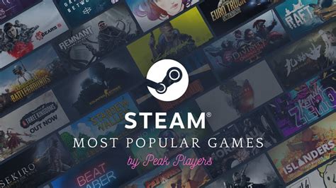 Top 10 Most Popular Games On Steam By Peak Players 2012 2020