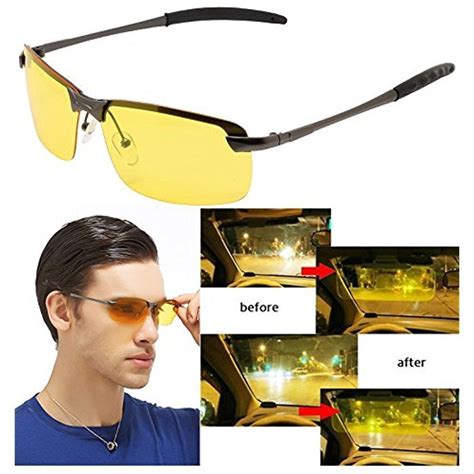 Details About Anti Glare Glasses Driving Night View Night Vision