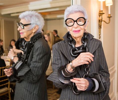 The style icon, glamour girl, fashion designer and interior designer turns 100 on. Iris Apfel Discusses Streetwear and the Perils of ...