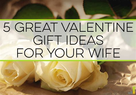 If you don't have something in mind, you just if your girlfriend simply adores chocolate then this is a good option for you. 5 Great Valentine Gift Ideas for Your Wife - Frugal Rules