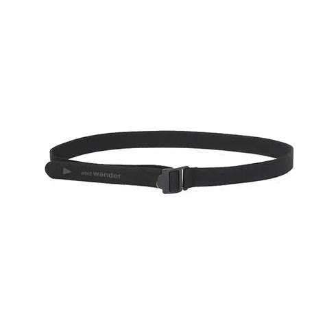 【and Wander】stretch Tape Belt At Ease