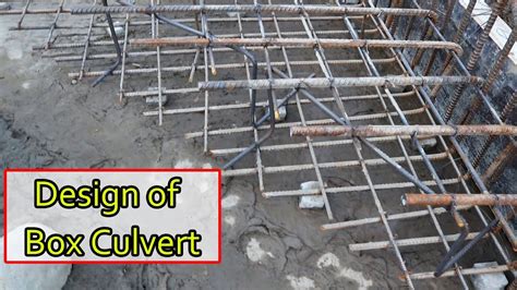 Box Culvert Design Box Culvert Reinforcement Details Design Of Box