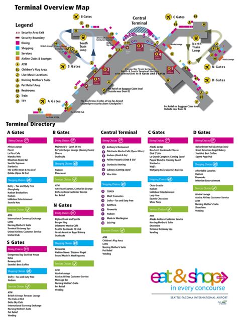 26 Map Of Seatac Airport Maps Online For You